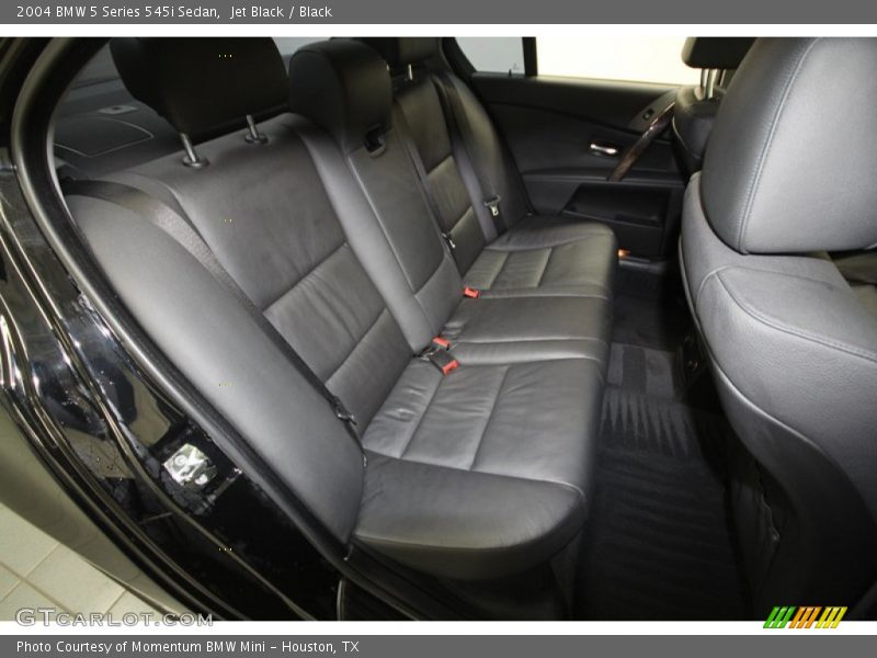 Jet Black / Black 2004 BMW 5 Series 545i Sedan