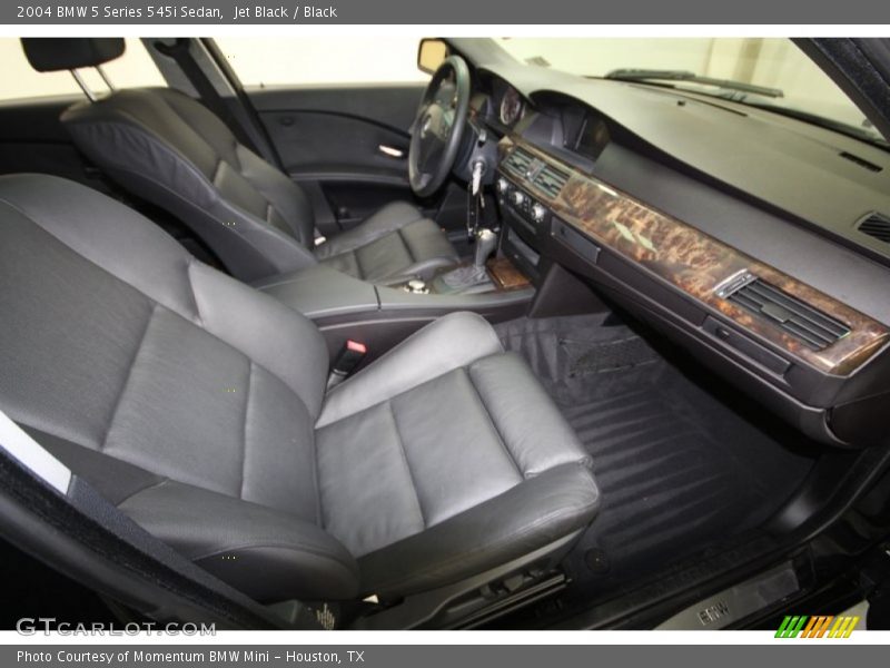 Jet Black / Black 2004 BMW 5 Series 545i Sedan