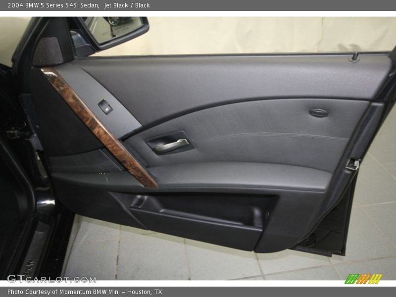 Jet Black / Black 2004 BMW 5 Series 545i Sedan