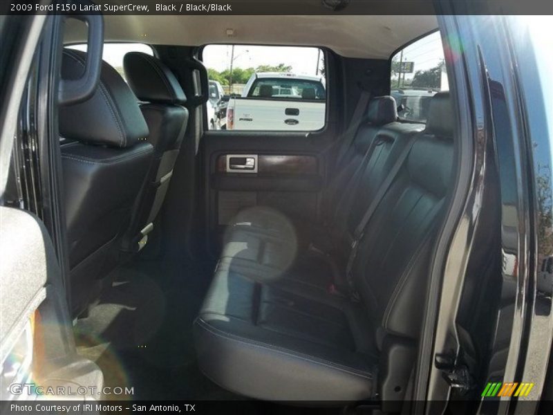 Black / Black/Black 2009 Ford F150 Lariat SuperCrew