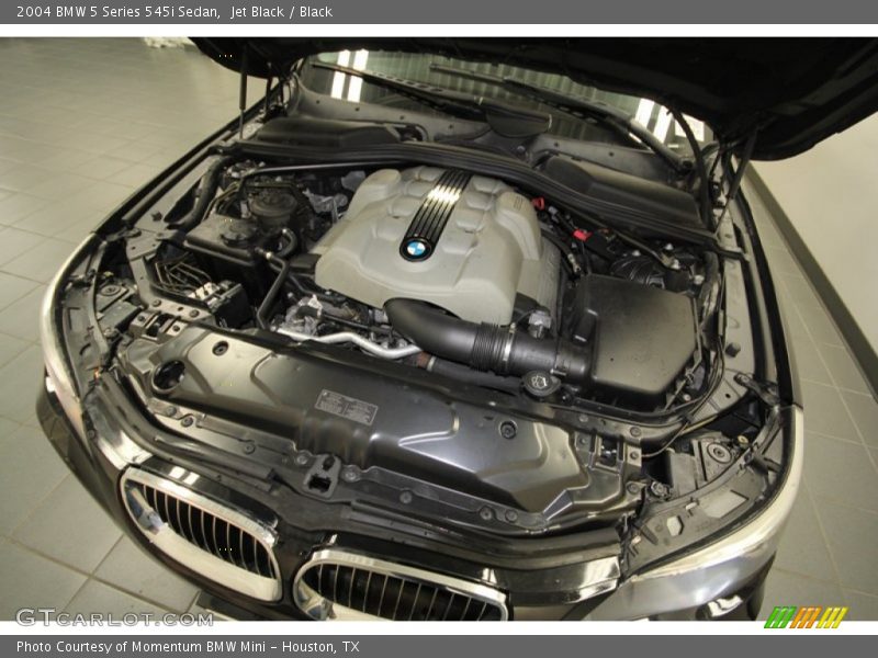 Jet Black / Black 2004 BMW 5 Series 545i Sedan
