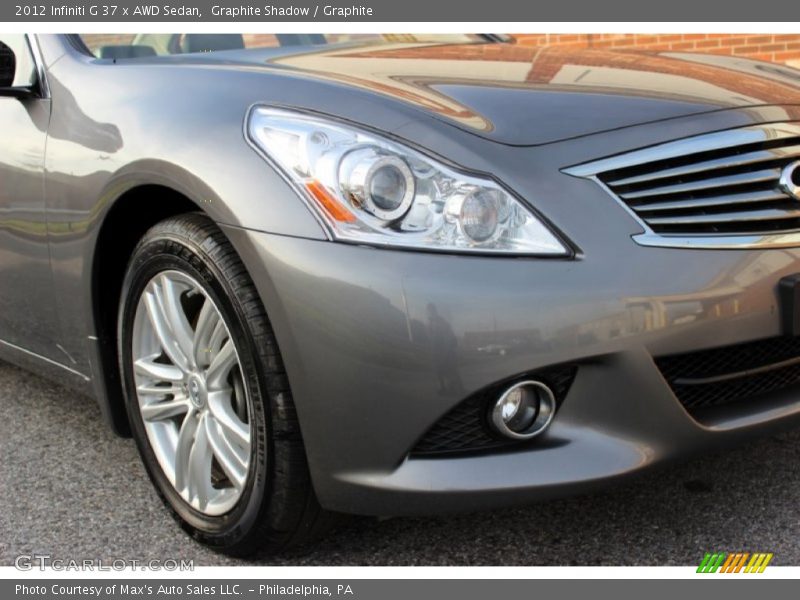 Graphite Shadow / Graphite 2012 Infiniti G 37 x AWD Sedan