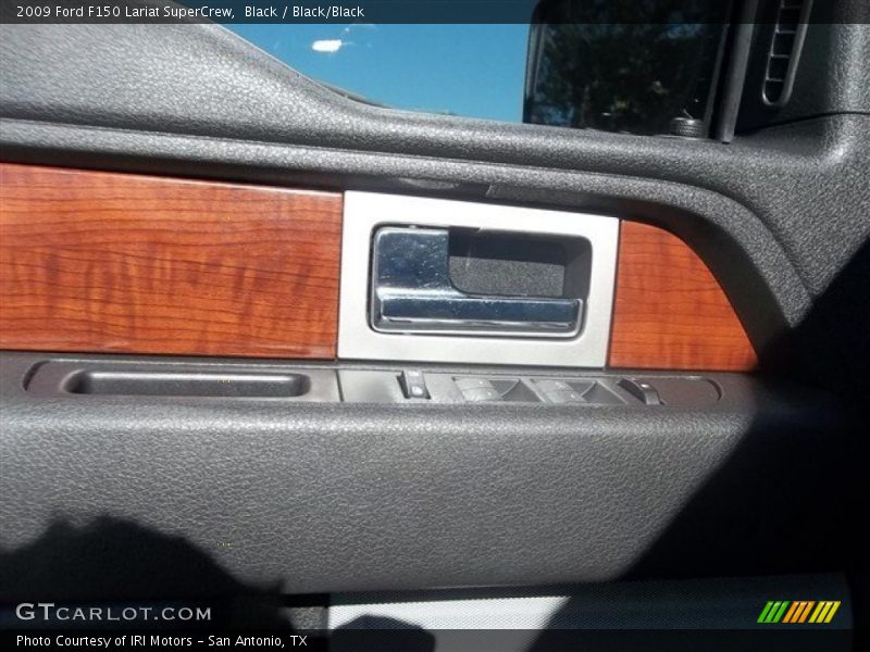 Black / Black/Black 2009 Ford F150 Lariat SuperCrew