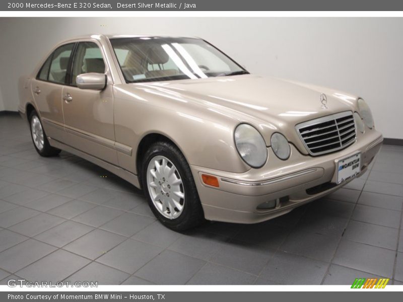 Desert Silver Metallic / Java 2000 Mercedes-Benz E 320 Sedan