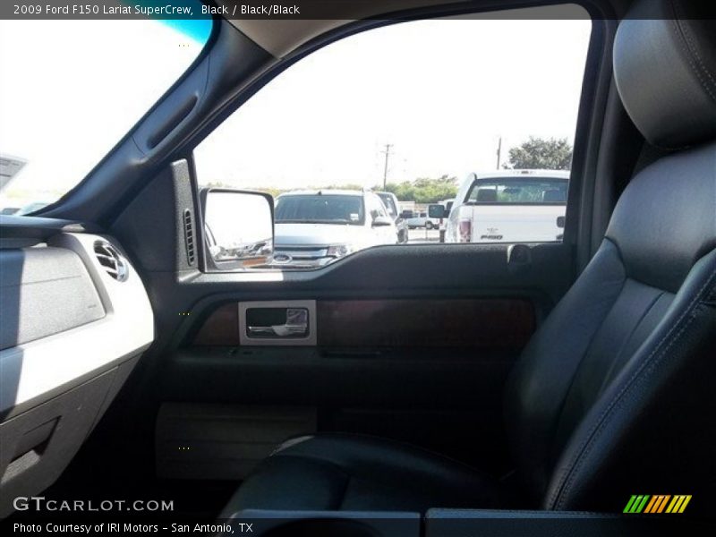 Black / Black/Black 2009 Ford F150 Lariat SuperCrew