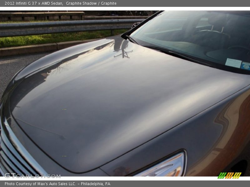 Graphite Shadow / Graphite 2012 Infiniti G 37 x AWD Sedan