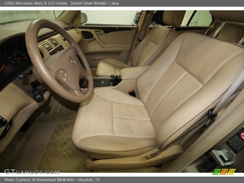 Desert Silver Metallic / Java 2000 Mercedes-Benz E 320 Sedan