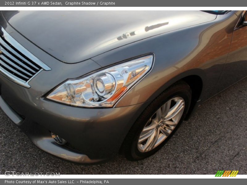 Graphite Shadow / Graphite 2012 Infiniti G 37 x AWD Sedan