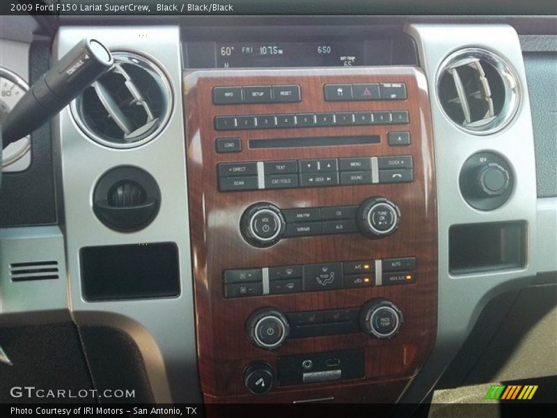 Black / Black/Black 2009 Ford F150 Lariat SuperCrew