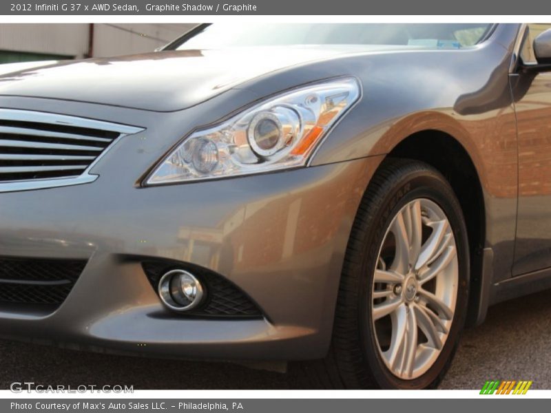 Graphite Shadow / Graphite 2012 Infiniti G 37 x AWD Sedan