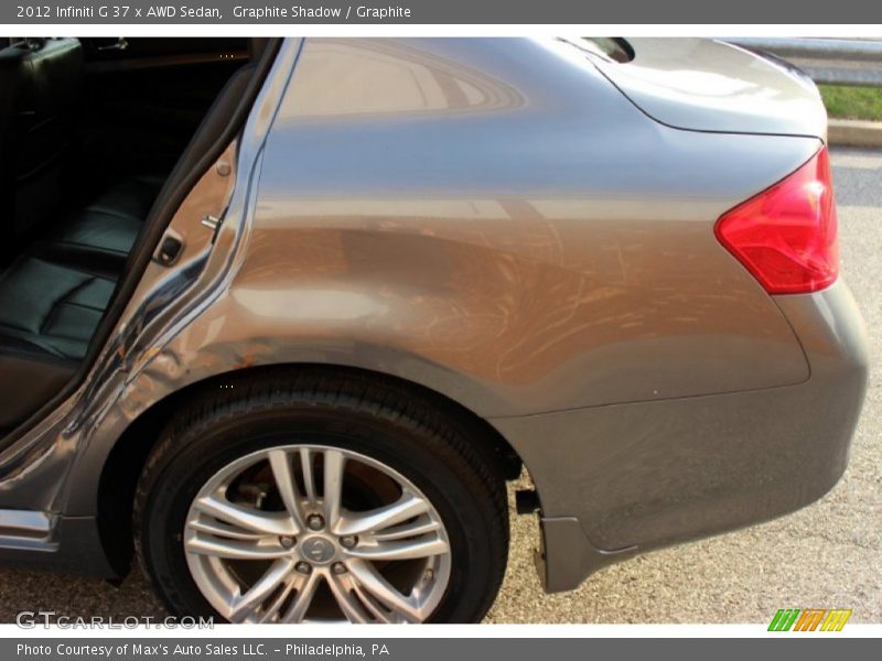 Graphite Shadow / Graphite 2012 Infiniti G 37 x AWD Sedan