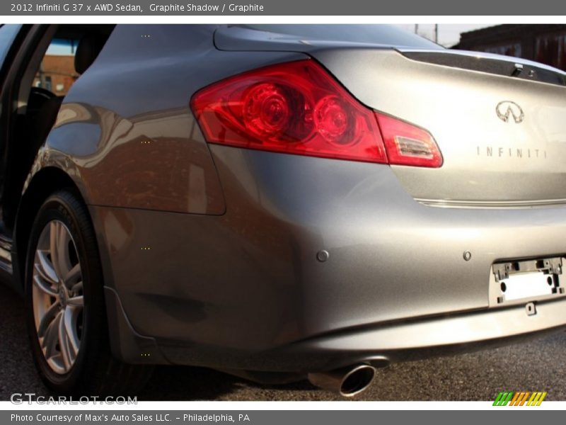 Graphite Shadow / Graphite 2012 Infiniti G 37 x AWD Sedan
