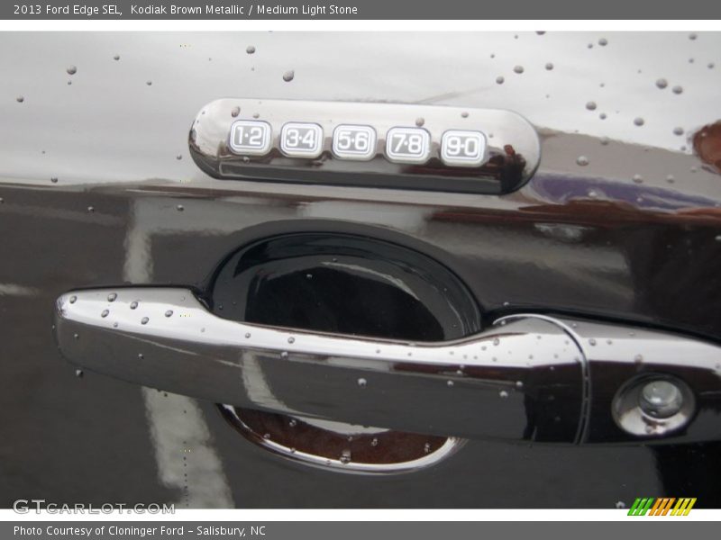 Kodiak Brown Metallic / Medium Light Stone 2013 Ford Edge SEL