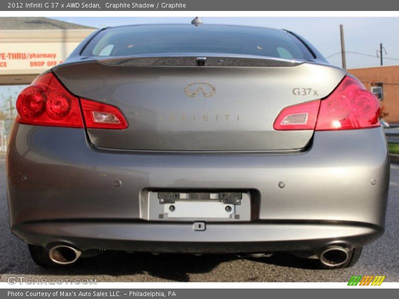  2012 G 37 x AWD Sedan Graphite Shadow