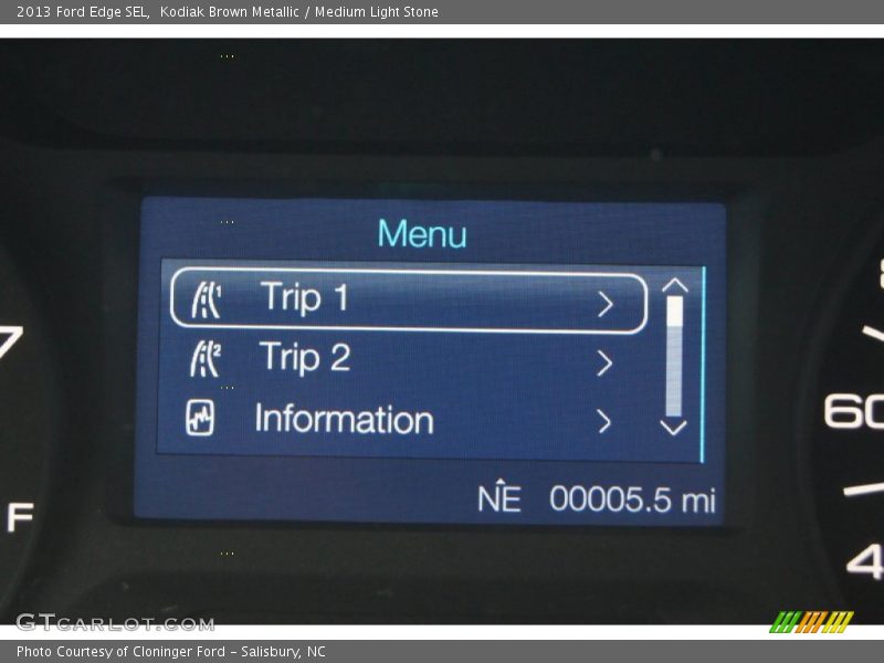 Kodiak Brown Metallic / Medium Light Stone 2013 Ford Edge SEL