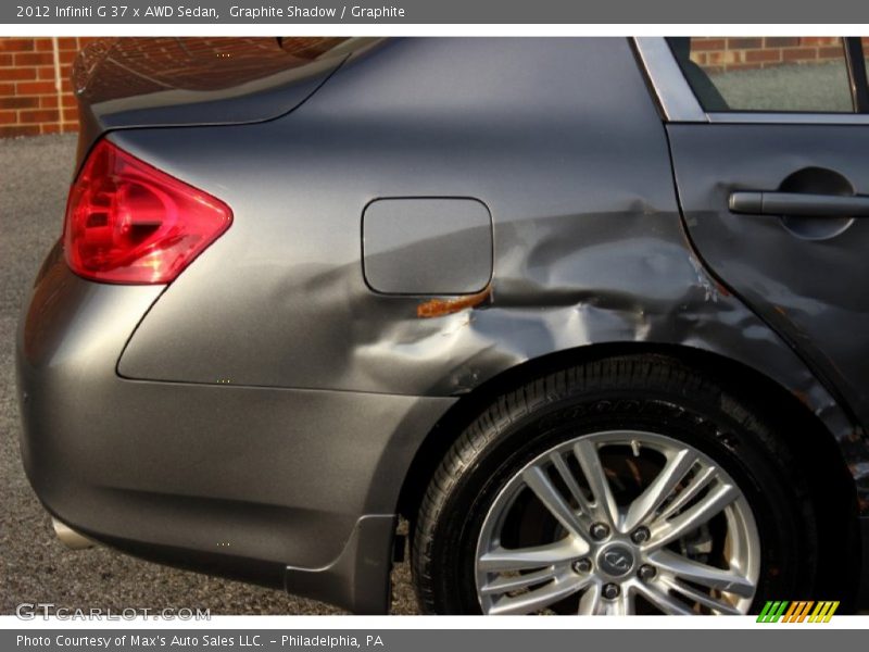 Graphite Shadow / Graphite 2012 Infiniti G 37 x AWD Sedan