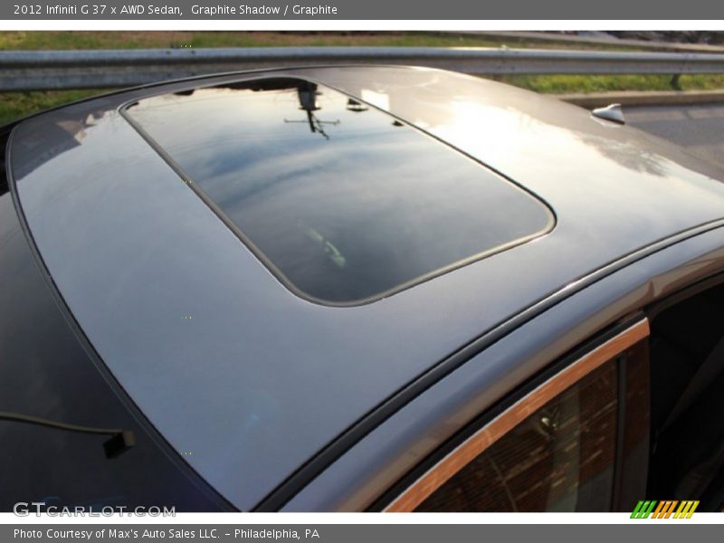 Graphite Shadow / Graphite 2012 Infiniti G 37 x AWD Sedan