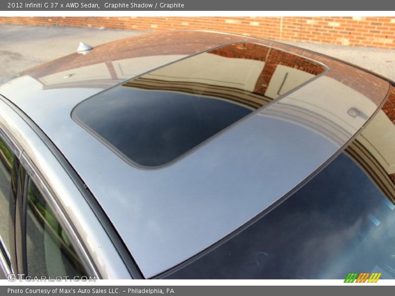 Graphite Shadow / Graphite 2012 Infiniti G 37 x AWD Sedan