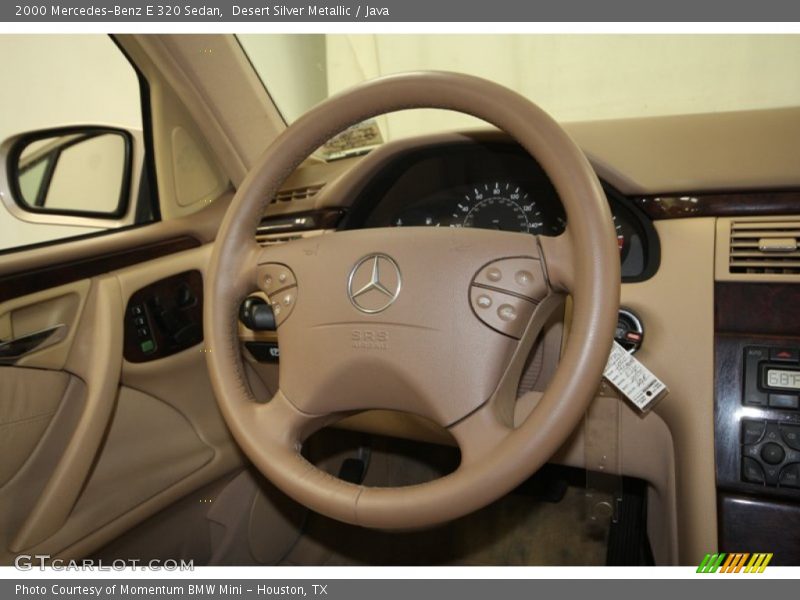 Desert Silver Metallic / Java 2000 Mercedes-Benz E 320 Sedan