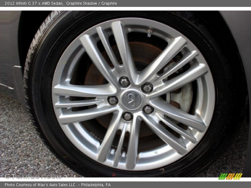  2012 G 37 x AWD Sedan Wheel