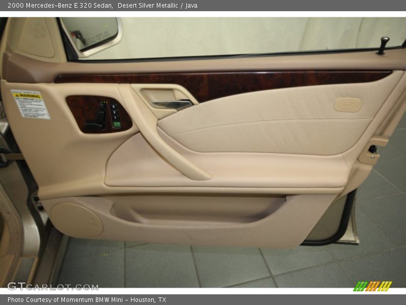 Desert Silver Metallic / Java 2000 Mercedes-Benz E 320 Sedan