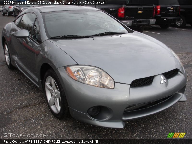 Liquid Silver Metallic / Dark Charcoal 2007 Mitsubishi Eclipse GS Coupe