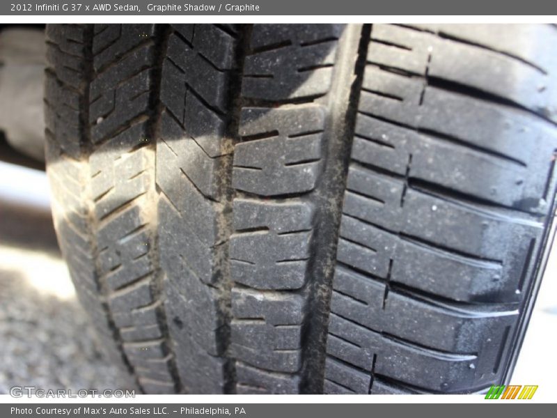 Graphite Shadow / Graphite 2012 Infiniti G 37 x AWD Sedan