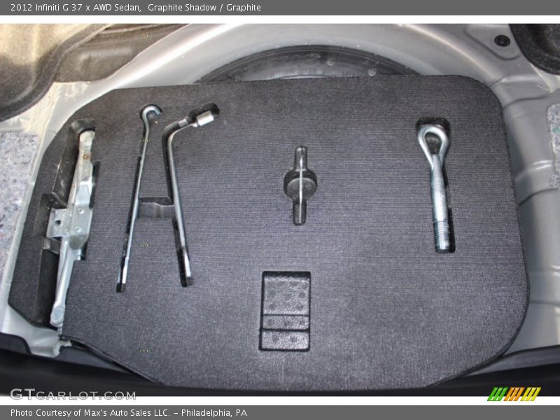Tool Kit of 2012 G 37 x AWD Sedan