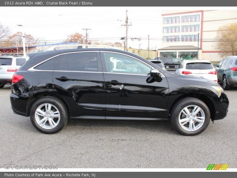 Crystal Black Pearl / Ebony 2013 Acura RDX AWD