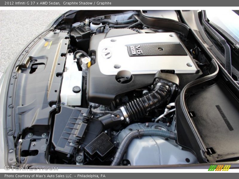 2012 G 37 x AWD Sedan Engine - 3.7 Liter DOHC 24-Valve CVTCS VVEL V6