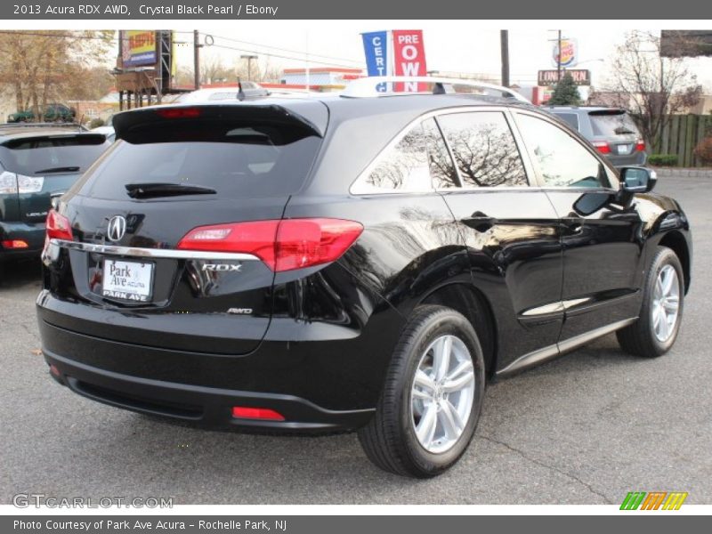Crystal Black Pearl / Ebony 2013 Acura RDX AWD