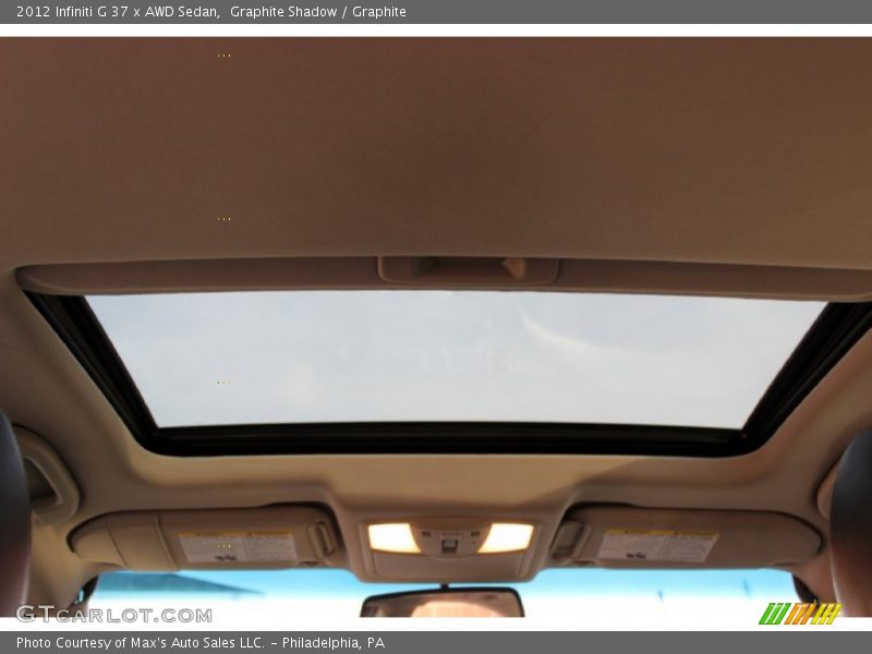 Graphite Shadow / Graphite 2012 Infiniti G 37 x AWD Sedan