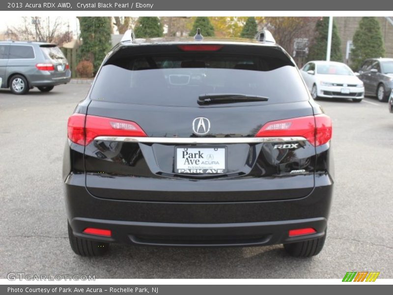 Crystal Black Pearl / Ebony 2013 Acura RDX AWD