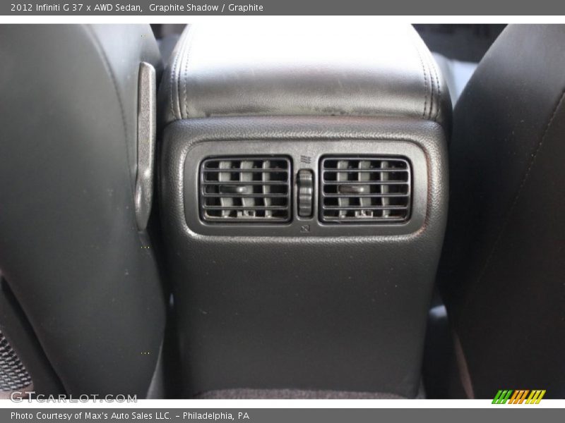 Graphite Shadow / Graphite 2012 Infiniti G 37 x AWD Sedan