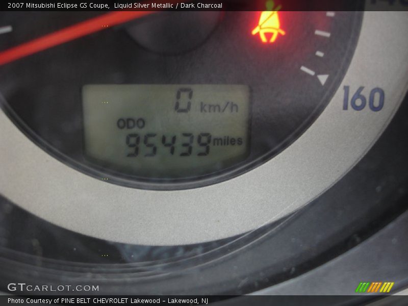 Liquid Silver Metallic / Dark Charcoal 2007 Mitsubishi Eclipse GS Coupe