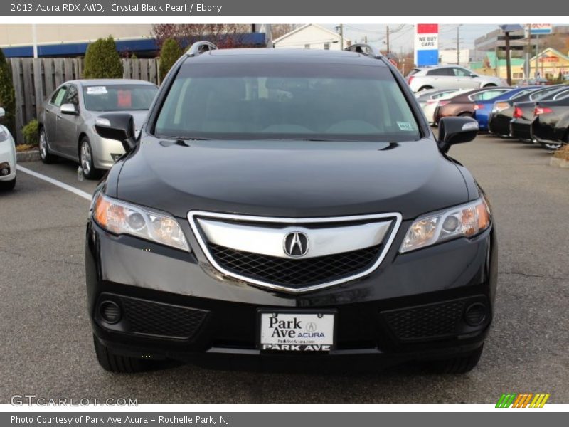 Crystal Black Pearl / Ebony 2013 Acura RDX AWD