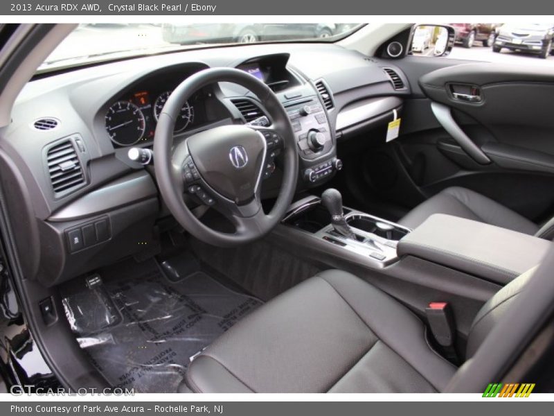 Ebony Interior - 2013 RDX AWD 