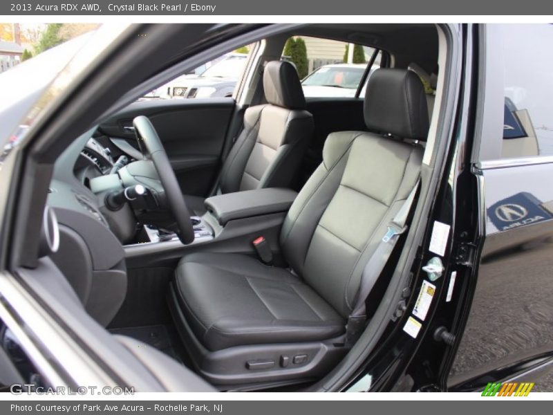 Front Seat of 2013 RDX AWD