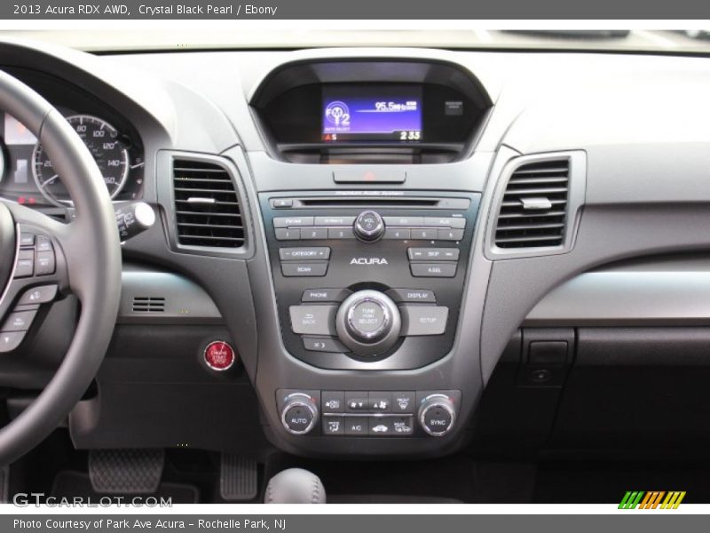 Crystal Black Pearl / Ebony 2013 Acura RDX AWD