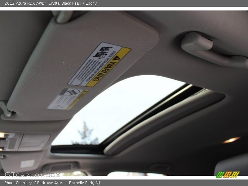 Crystal Black Pearl / Ebony 2013 Acura RDX AWD