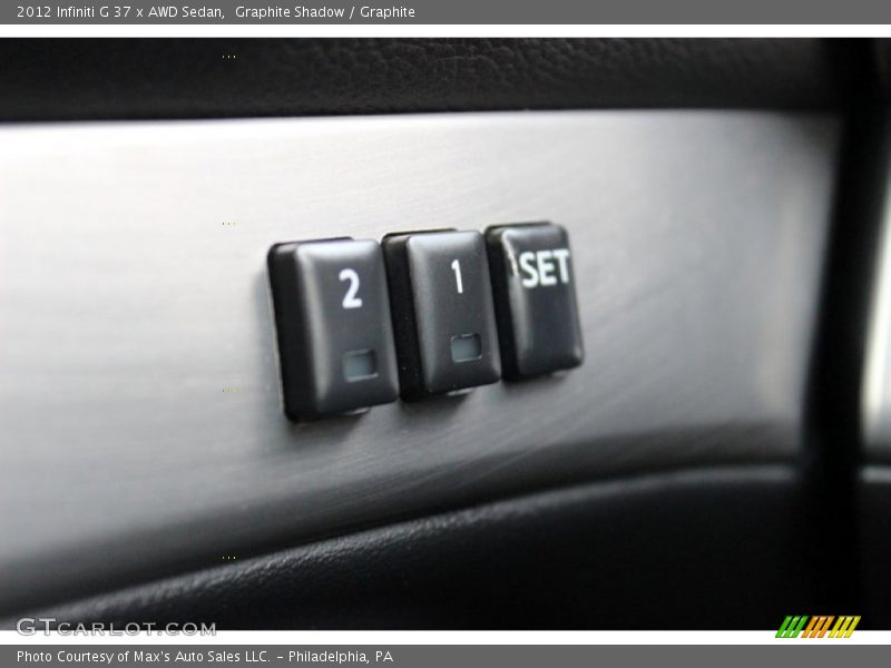 Graphite Shadow / Graphite 2012 Infiniti G 37 x AWD Sedan