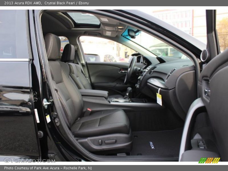 Crystal Black Pearl / Ebony 2013 Acura RDX AWD