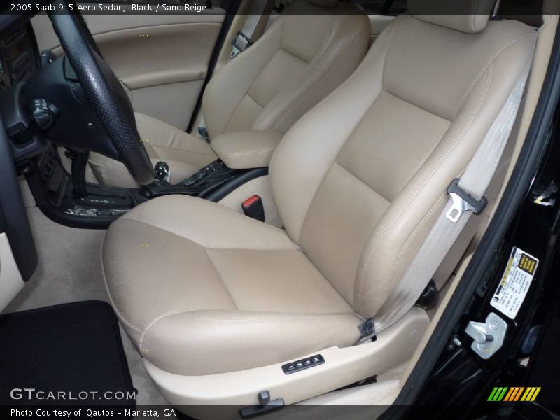 Black / Sand Beige 2005 Saab 9-5 Aero Sedan