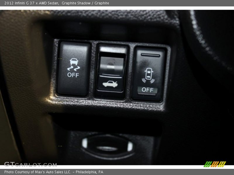 Graphite Shadow / Graphite 2012 Infiniti G 37 x AWD Sedan