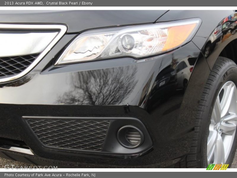 Crystal Black Pearl / Ebony 2013 Acura RDX AWD