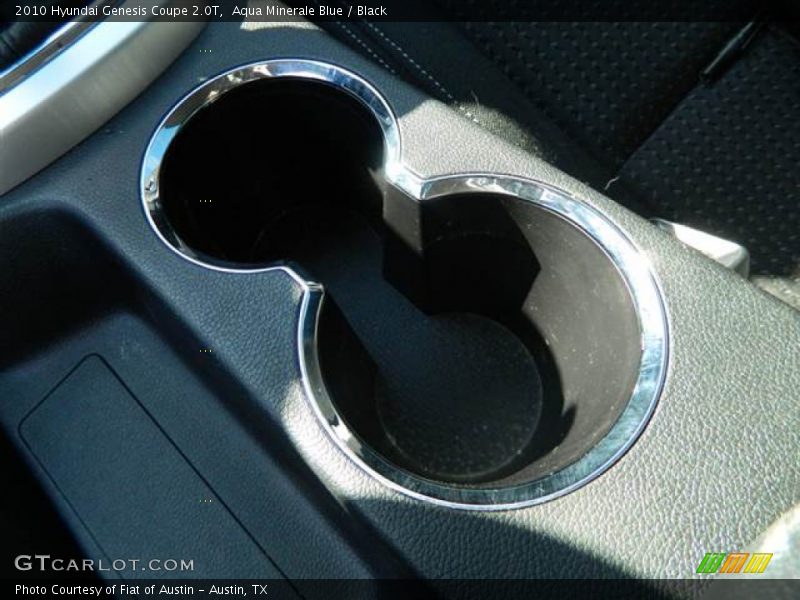 Aqua Minerale Blue / Black 2010 Hyundai Genesis Coupe 2.0T