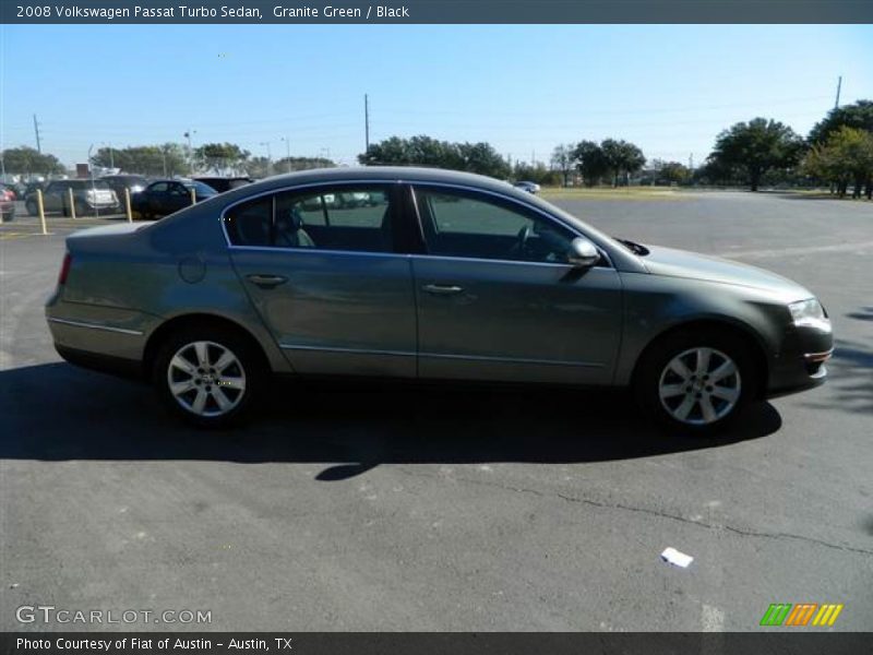 Granite Green / Black 2008 Volkswagen Passat Turbo Sedan
