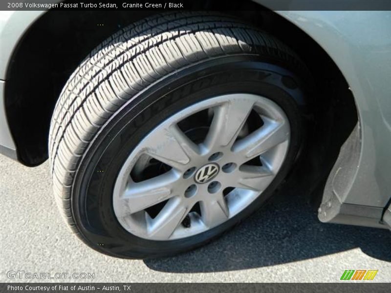 Granite Green / Black 2008 Volkswagen Passat Turbo Sedan