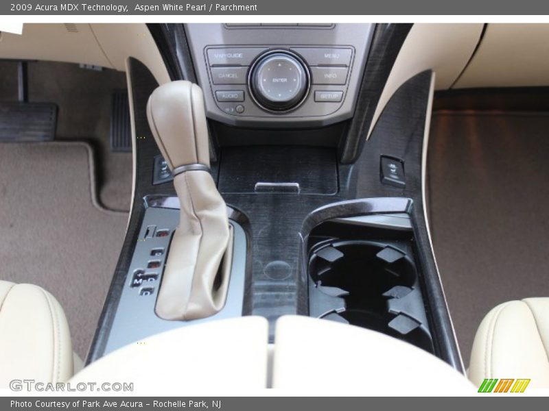 Aspen White Pearl / Parchment 2009 Acura MDX Technology