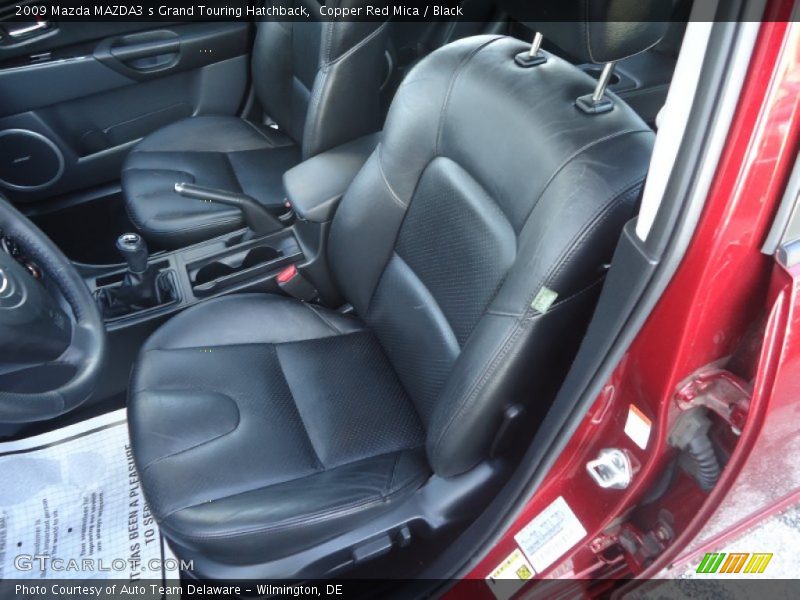 Copper Red Mica / Black 2009 Mazda MAZDA3 s Grand Touring Hatchback